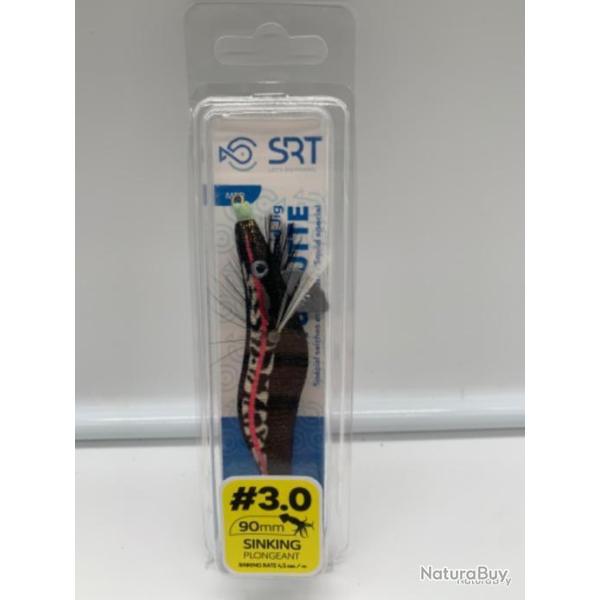 Turlutte lest� SERT 90 cm sinking plongeant noir rose