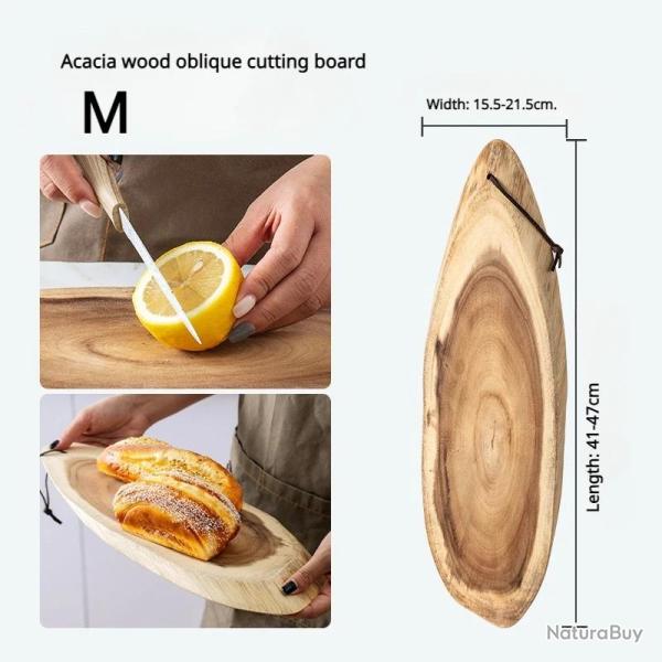 Planche a Decouper Plateau Bois Massif Acacia-M5H 20260729082523