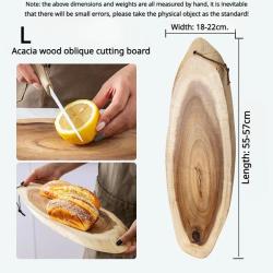 Planche a Decouper Plateau Bois Massif Acacia-L52R  20260729082523
