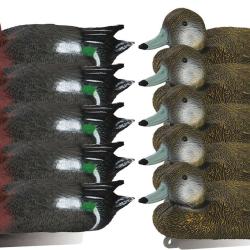 Pack 10 appelants canard siffleur m&acirc;le et femelle