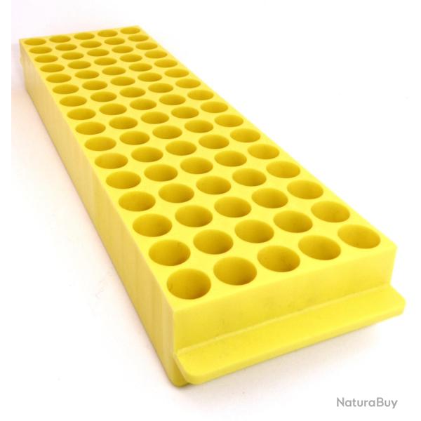 Plateau pour pr�parer des cartouches combustibles cal. 44 - Jaune