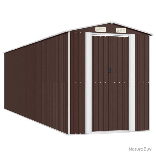 Abri de jardin cabane cabanon maison de stockage remise extrieur hangar outils robuste fonc 192 x