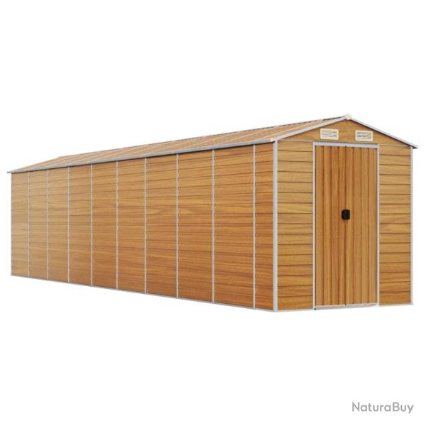 Abri de jardin cabane cabanon maison de stockage remise ext�rieur hangar outils robuste clair 191 x