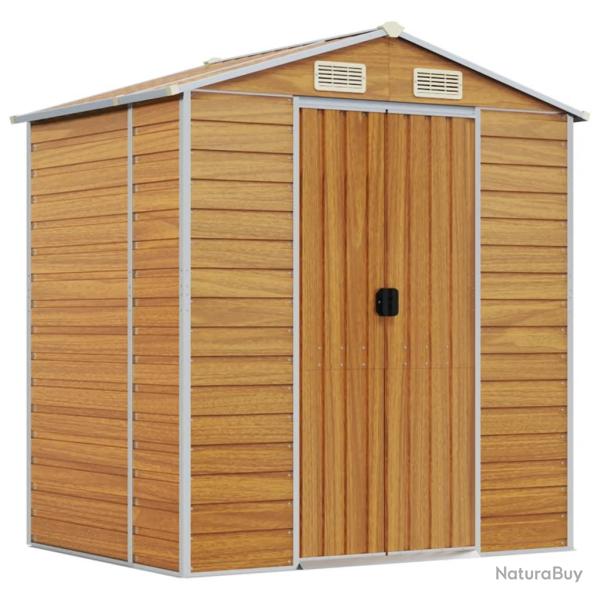 Abri de jardin cabane cabanon maison de stockage remise ext�rieur hangar outils robuste clair 191 x
