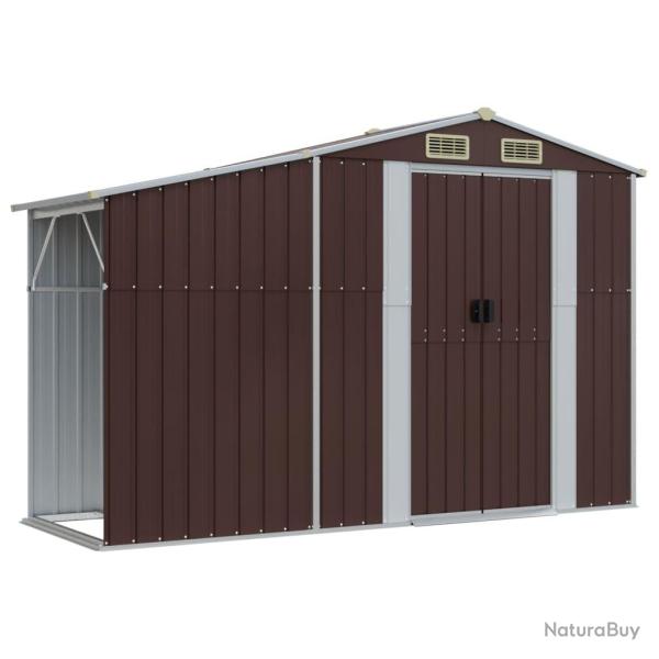 Abri de jardin cabane cabanon maison de stockage remise ext�rieur hangar outils robuste 277 x 93 x
