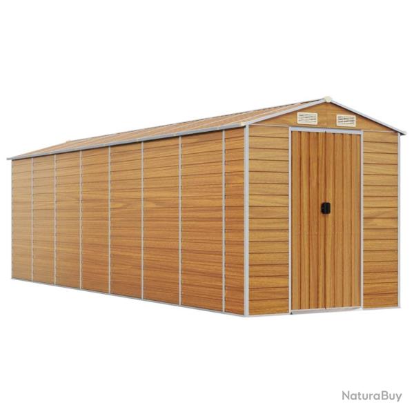 Abri de jardin cabane cabanon maison de stockage remise ext�rieur hangar outils robuste clair 191 x