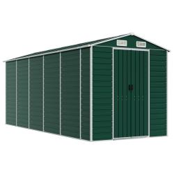 Abri de jardin cabane cabanon maison de stockage remise ext&eacute;rieur hangar outils robuste 191 x 470 x