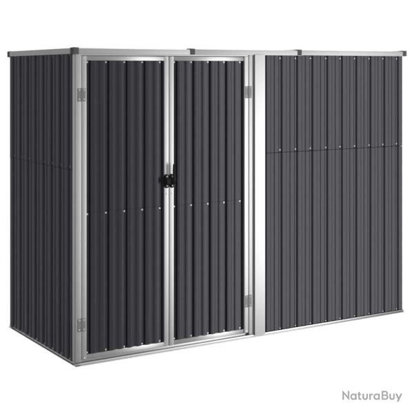 Abri de jardin cabane cabanon maison de stockage remise ext�rieur hangar outils robuste 225 x 89 x