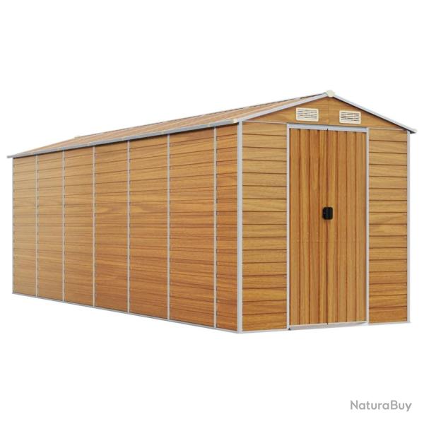 Abri de jardin cabane cabanon maison de stockage remise ext�rieur hangar outils robuste clair 191 x