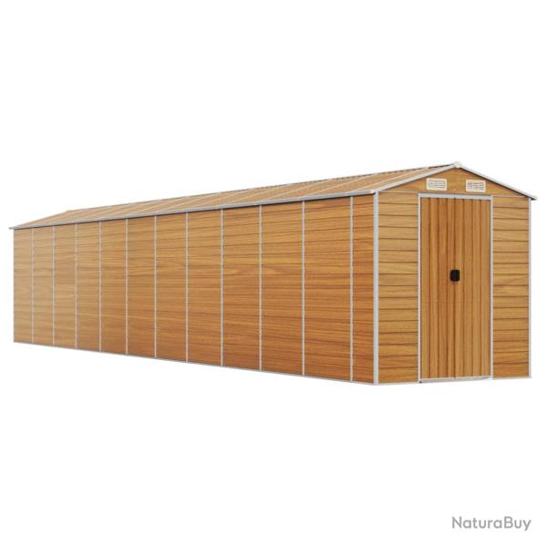 Abri de jardin cabane cabanon maison de stockage remise ext�rieur hangar outils robuste clair 191 x