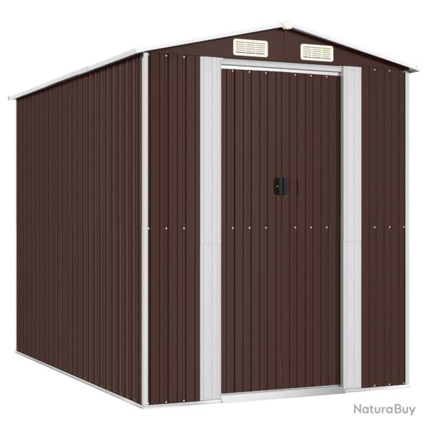 Abri de jardin cabane cabanon maison de stockage remise ext�rieur hangar outils robuste fonc� 192 x