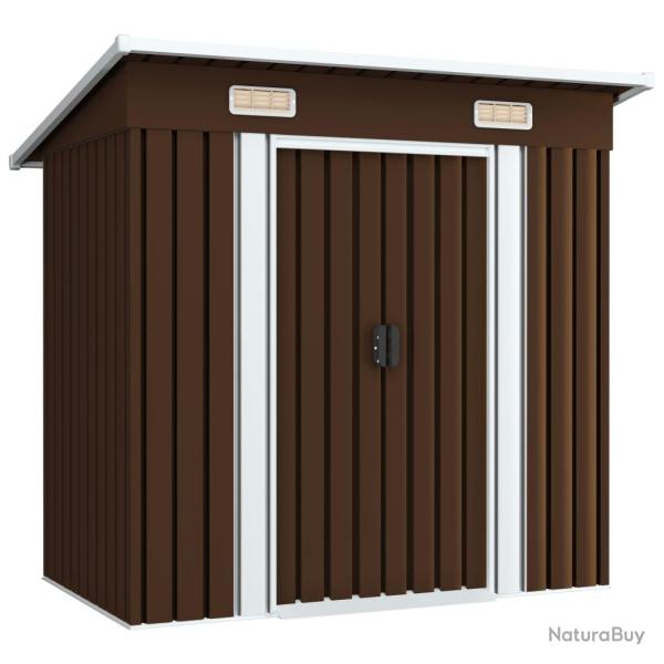 Abri de jardin cabane cabanon maison de stockage remise ext�rieur hangar outils robuste 194 x 121 x