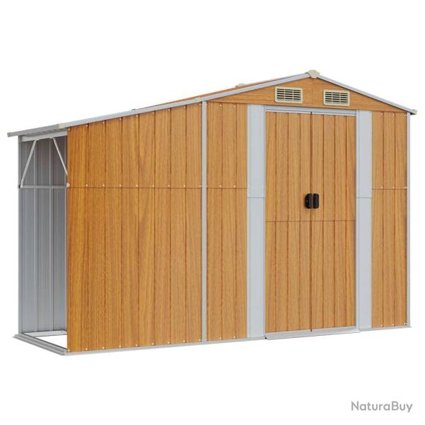 Abri de jardin cabane cabanon maison de stockage remise ext�rieur hangar outils robuste 277 x 93 x