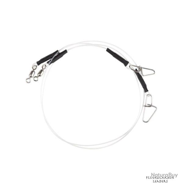 bas de ligne Abu Garcia Svartzonker Fluorocarbon Leaders 91/100