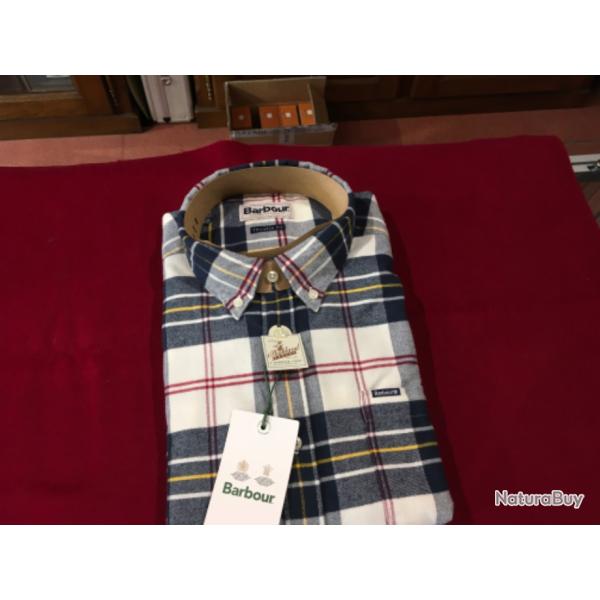 CHEMISE BARBOUR RONAN �CRU MARINE TAILLE XXL