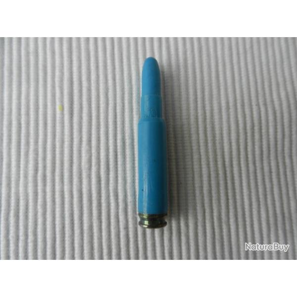 1 cartouche plastique bleu fran�aise � blanc class�e D�i