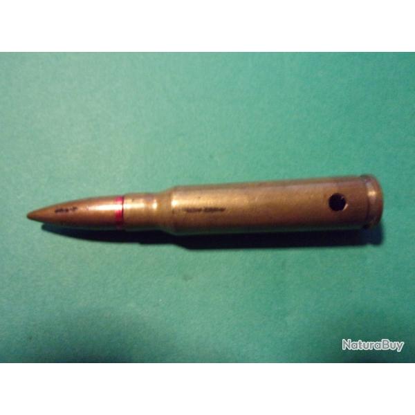 1 Munition 7,5x54 Mas du 4-61 MI F �poque Alg�rie neutralis�e