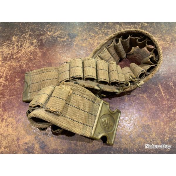 Cartouchi�re en toile Mills calibre 12