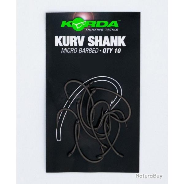 KORDA HAME�ON KURV SHANK MICRO BARBED KORDA 8