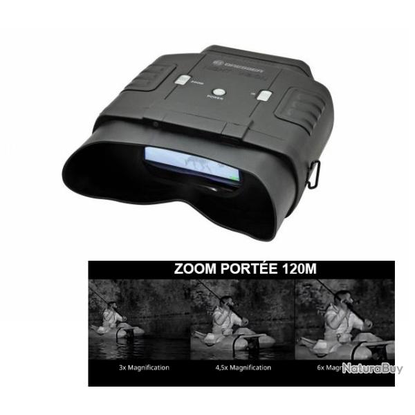 JUMELLES DE VISION NOCTURNE BRESSER 3X20 7 NIVEAUX DE LUMINOSIT� AVEC ZOOMX6