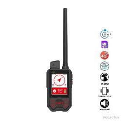 Centrale GPS TR DOG V2 - T&eacute;l&eacute;commande Chasse Multi-Chiens VHF 4G