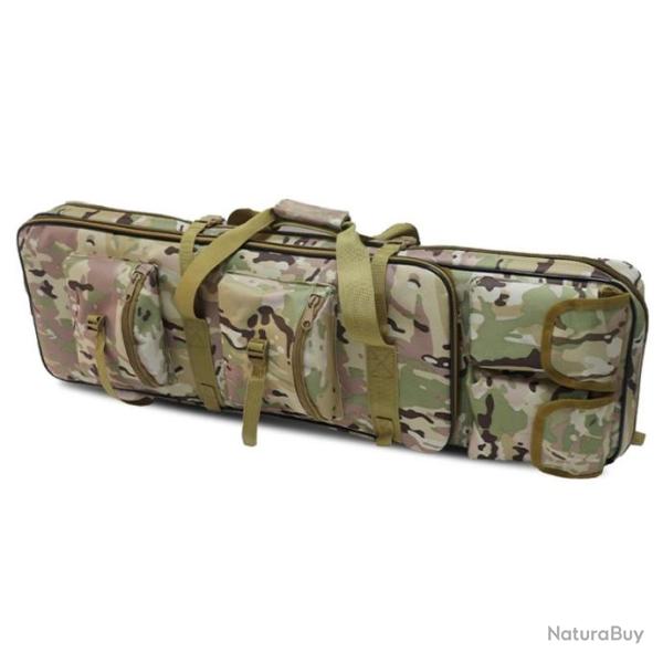 �TUI TACTIQUE POUR ARMES DE POING ET ARMES LONGUES - CAMO - 85CM - LIVRAISON GRATUITE