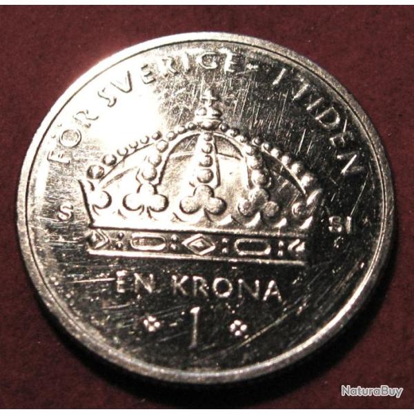 SUEDE  piece de 1KRONA  2008 ttb