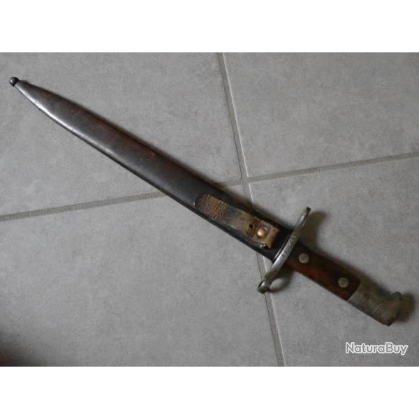 108280 Baionnette Suisse pour fusil Schmidt Rubin 1889