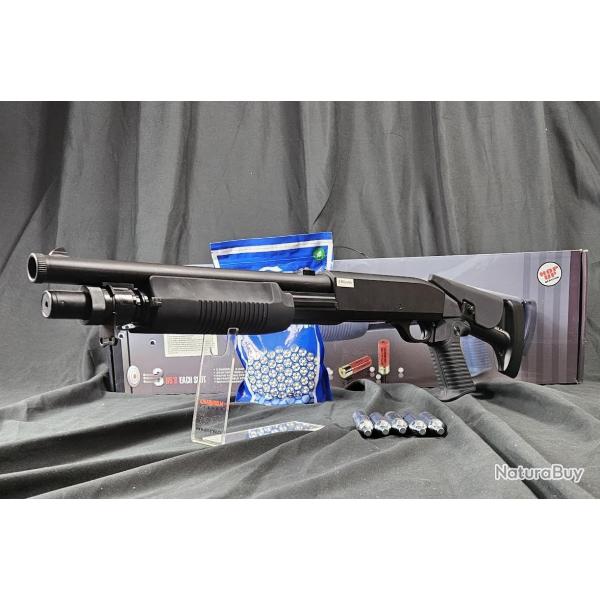 Pack prt  tirer REPLIQUE LONGUE 6MM M56C BURST RESSORT AVEC CROSSE AJUSTABLE