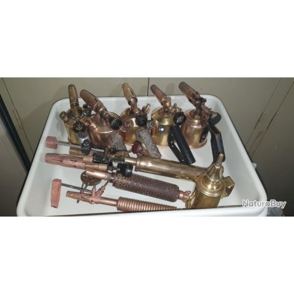 Lot de lampe � souder