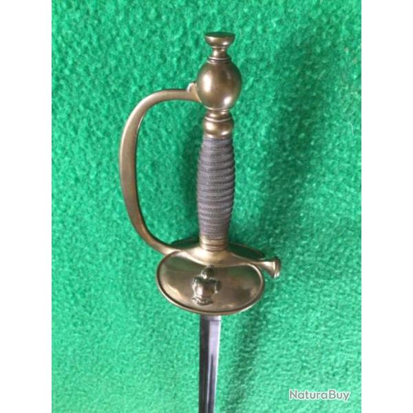 FRANCE - �P�E DE SOUS OFFICIER MOD�LE 1857 modifi�e 1887 du G�NIE MILITAIRE � #E2