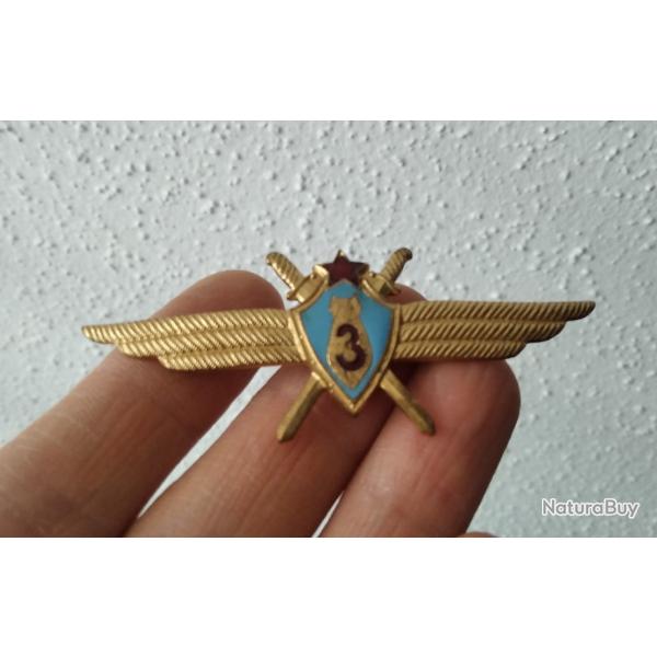 INSIGNE BADGE "NAVIGATEUR DANS L'ARM�E DE L'AIR" 3 CLASSE URSS CCCP