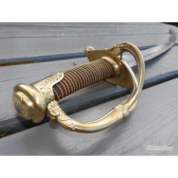 sabre modle 1821 avec gravures