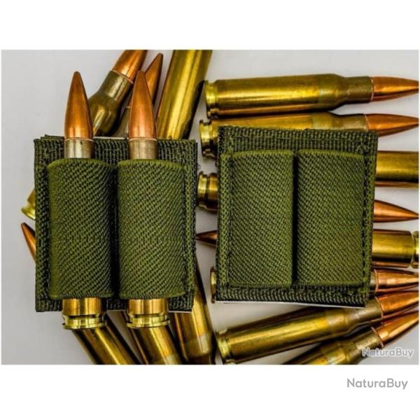 Cartouchi�re de crosse 2 munitions  vert
