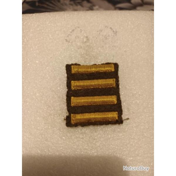 Patch arm�e us 4 overseas ww2 ORIGINAL 2