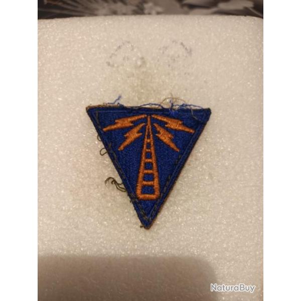 Patch arm�e us USAAF SPECIALIST T�L�COMMUNICATIONS ww2 ORIGINAL 2