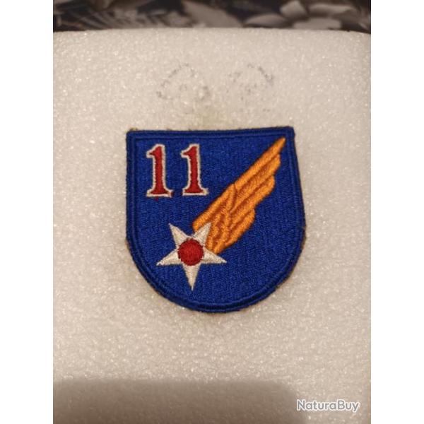 Patch arm�e us 11th US ARMY AIR FORCE ww2 ORIGINAL 2
