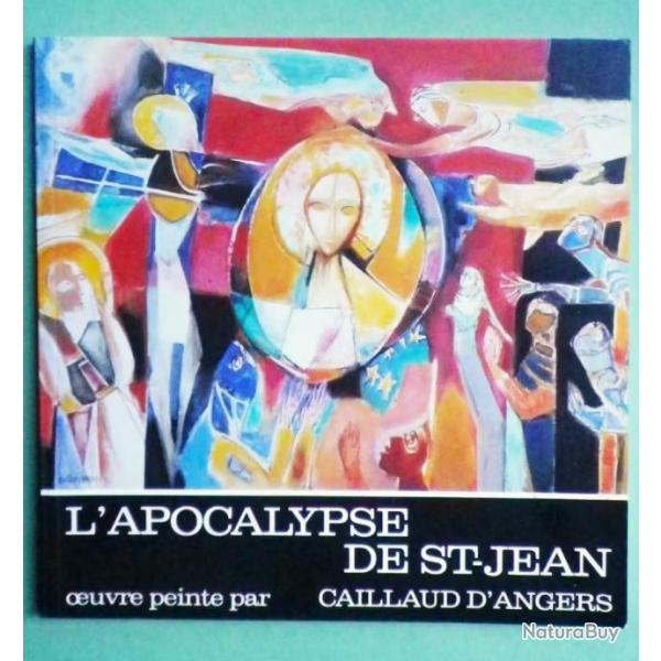 L'apocalypse de St Jean - oeuvre peinte par Caillaud d'Angers expose dans l' abbatiale de Payerne.