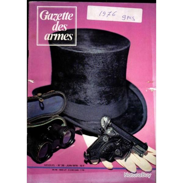 gazette des armes 39 kris java et bali, fusil vetterli,  sten part 1, les calibres des armes ray�es