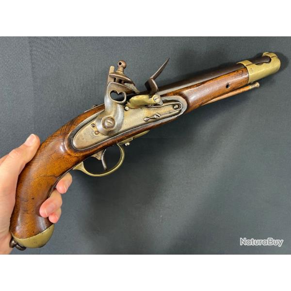 PISTOLET � SILEX TYPE AUTRICHIEN