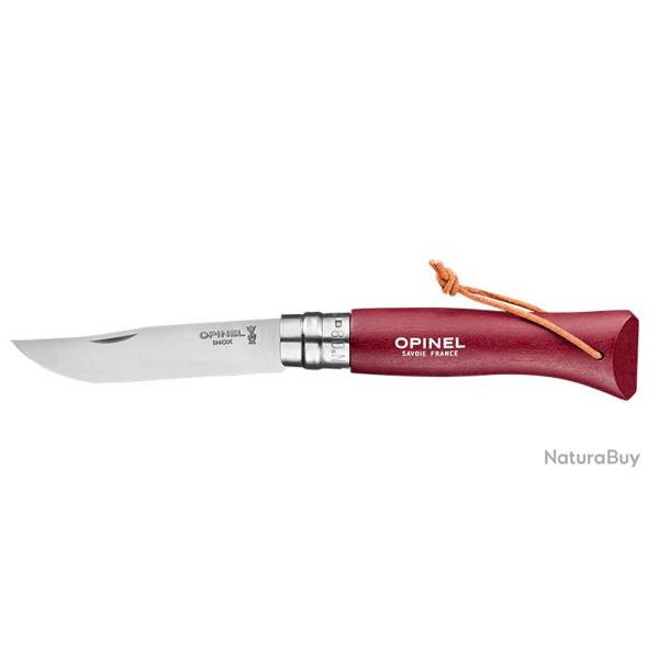 OPINEL N-8 VRI GRENAT + LIEN