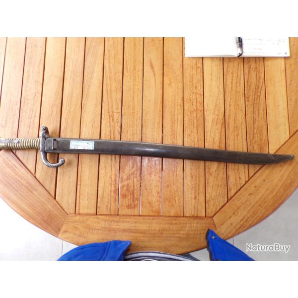 Ba�onnette  "CHASSEPOT" St Etienne 1866