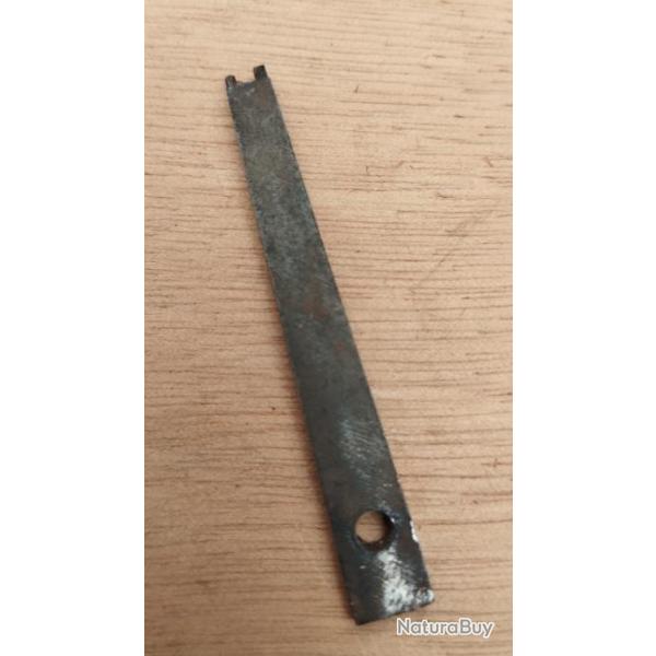Ressort � cha�nette pour carabine ou pistolet ancien longueur 57 mm.
