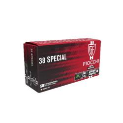 FIOCCHI - Cartouche C.38SP FMJ 158gr&nbsp;(x50)