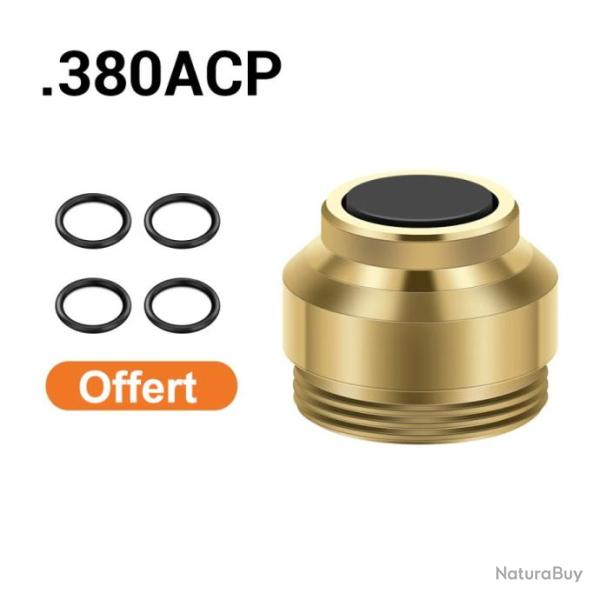 Culot cartouche laser d'entrainement, base percutable de rechange - 380ACP