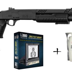 Pack de Noel r&eacute;plique spring STF12 INITIAL &agrave; gaz + billes + bouteille de gaz