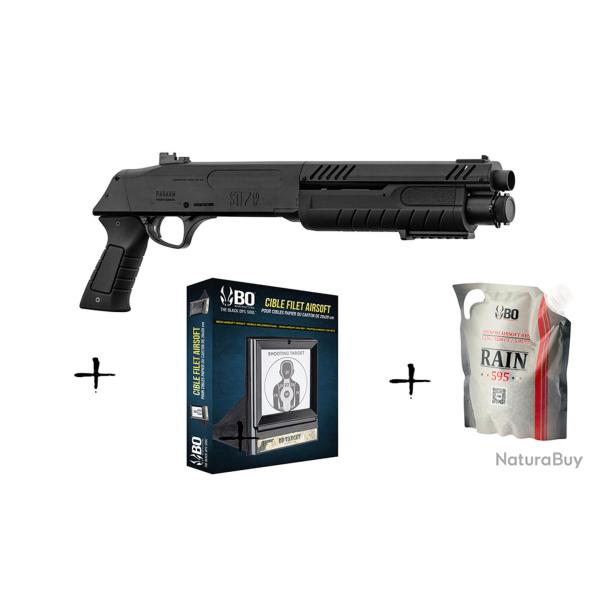 Pack de Noel r�plique spring STF12 INITIAL � gaz + billes + bouteille de gaz