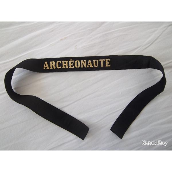 bande bachis Arch�onaute arch�ologie sous-marine insigne