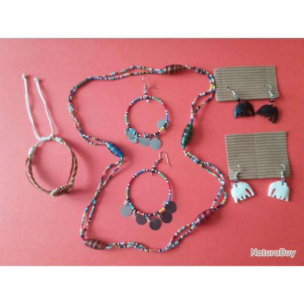DIVERS  1 LOT  DE  BIJOUX FANTAISIE JAMAIS PORTE-