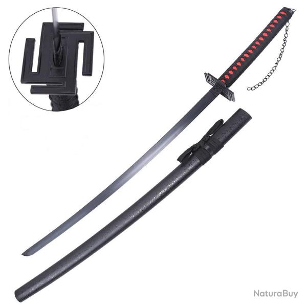 KATANA DECO LAME ACIER MOTIF BLEACH ZS9426